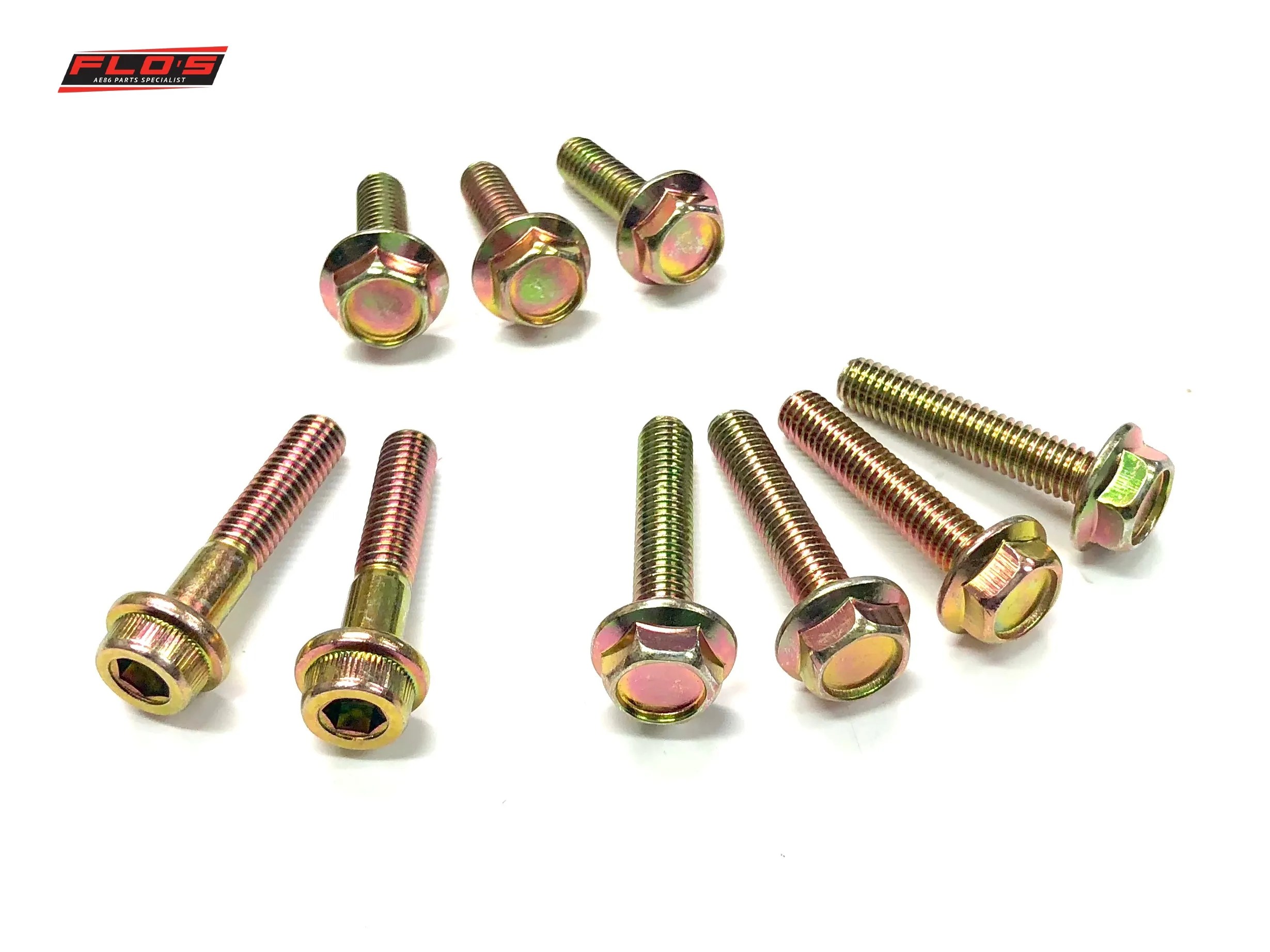 Timing Cover Bolt Kit 4AGE 20V Flos Performance Auto Parts & Services