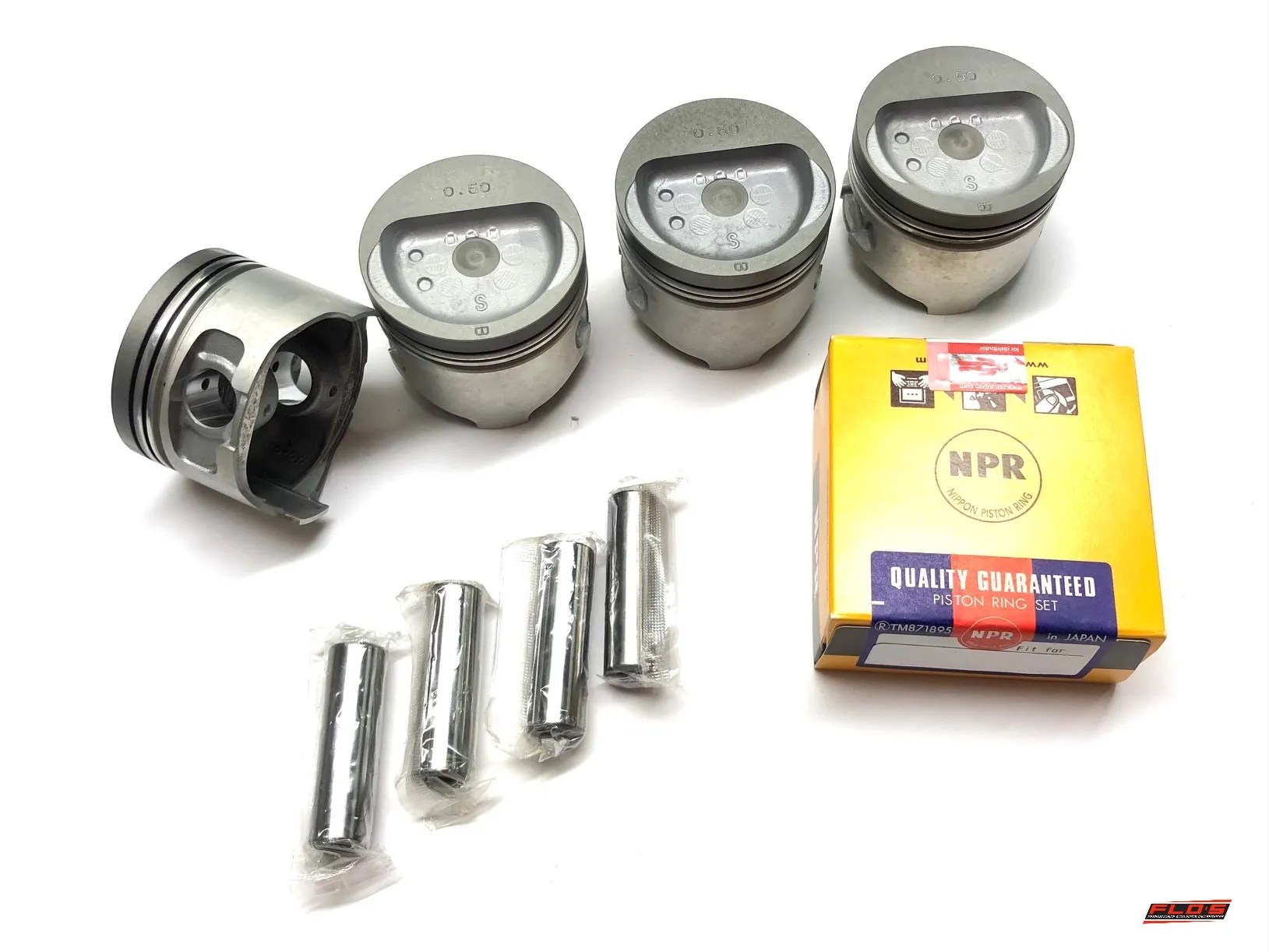 Piston Set 2E Flos Performance Auto Parts & Services