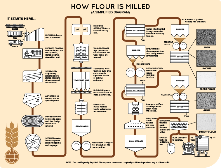 to the world of flours and flour milling