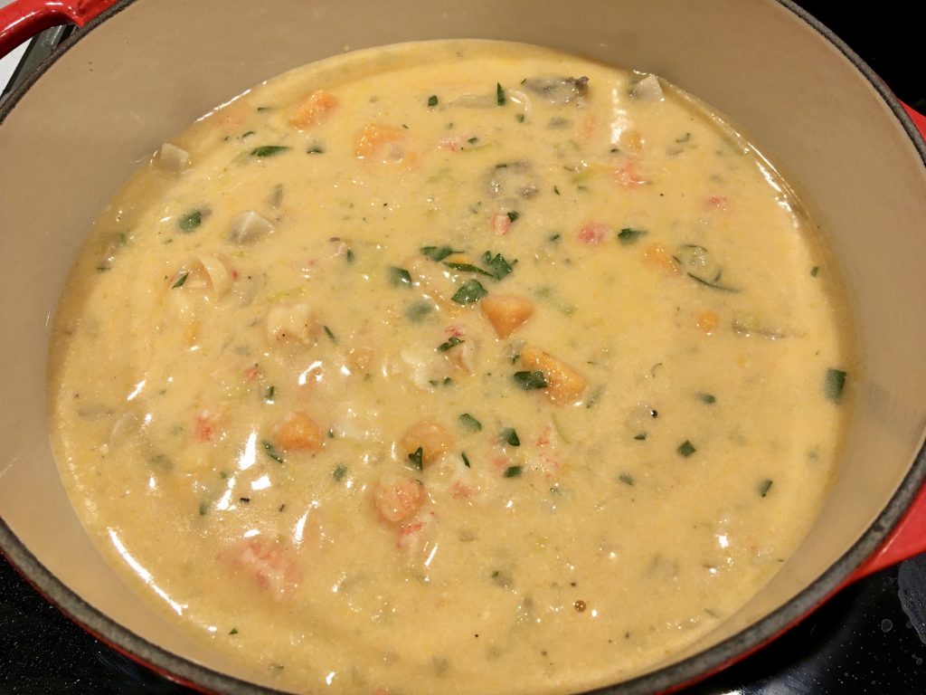 Gluten Free New England Lobster Chowder A Classic Crock Flour Farm