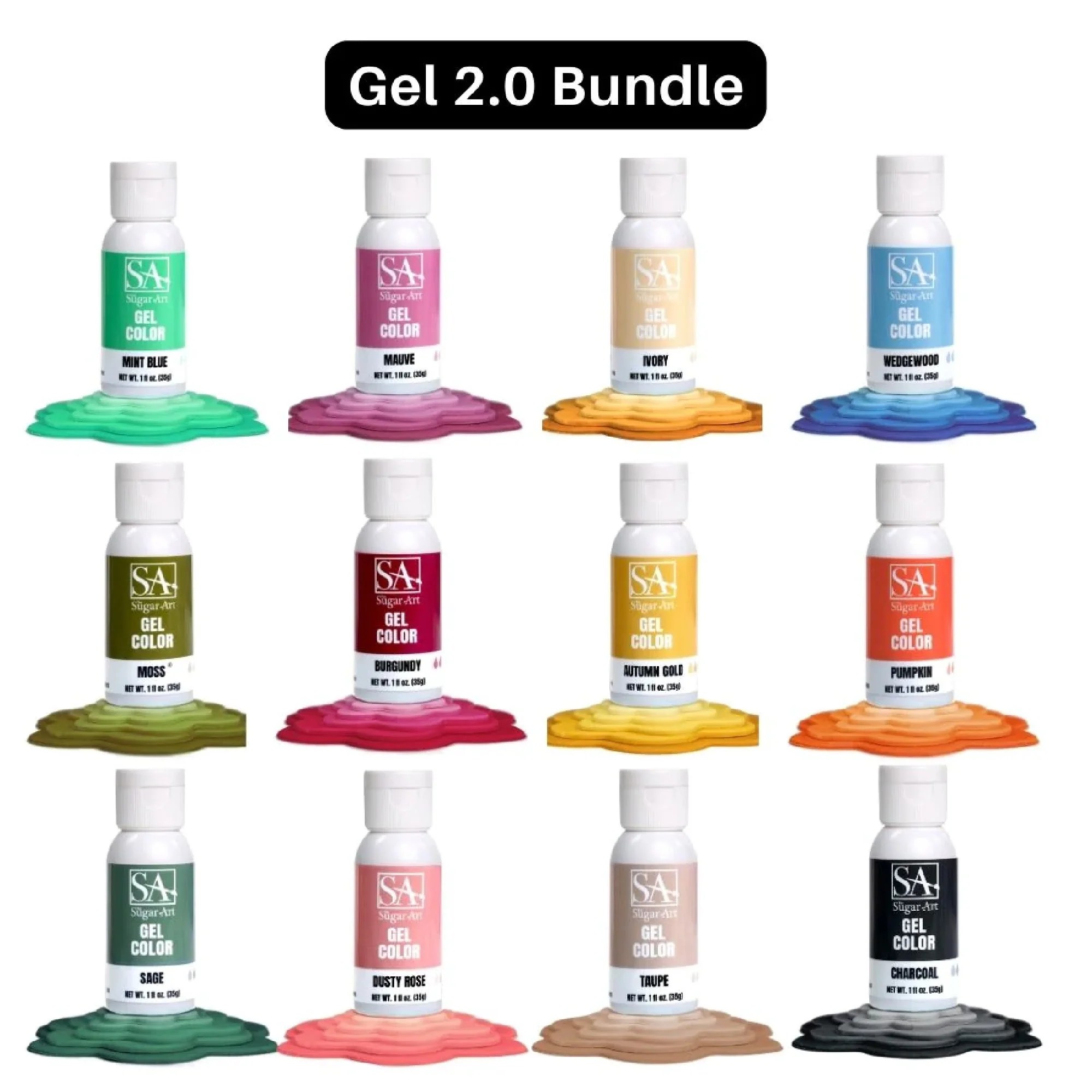 Sugar Art Gel Colors The Flour Box