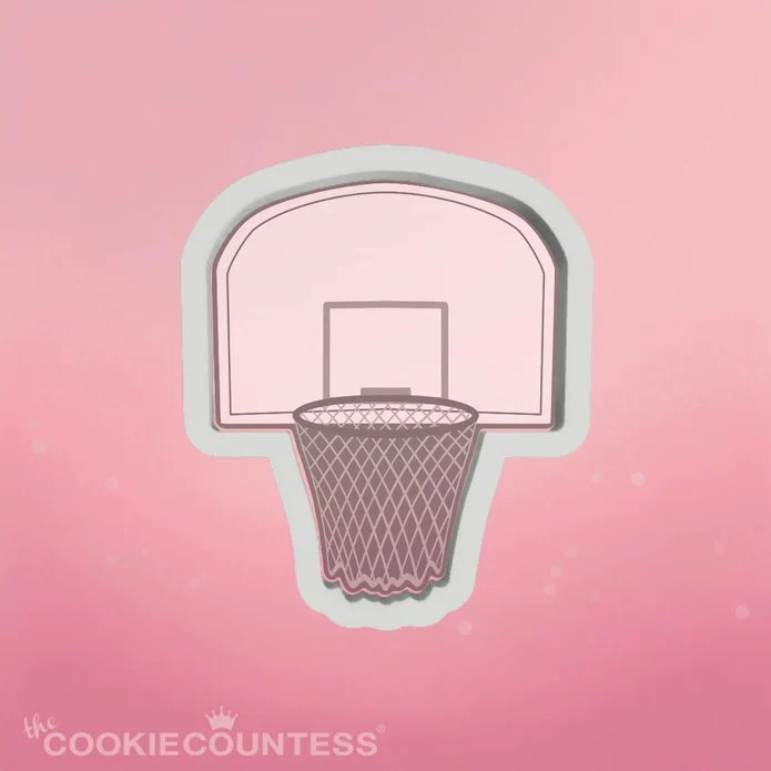 Basketball Hoop Cookie Cutter The Flour Box