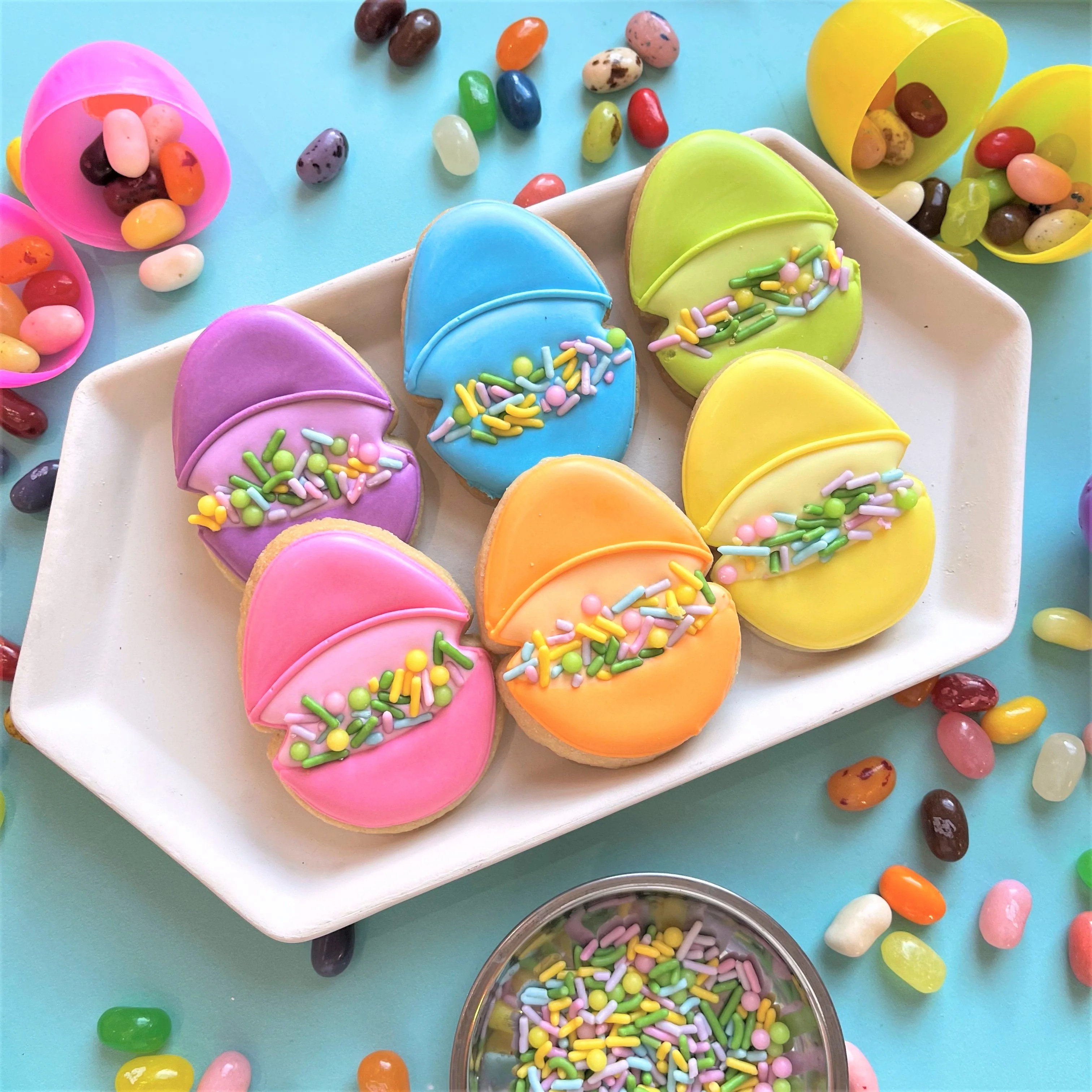 Mini Easter Egg with Candy Cookie Cutter The Flour Box