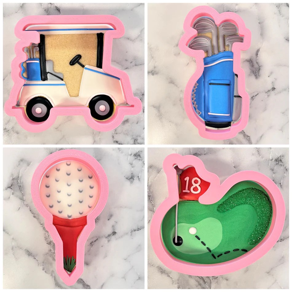 Golf Cookie Cutter BUNDLE The Flour Box