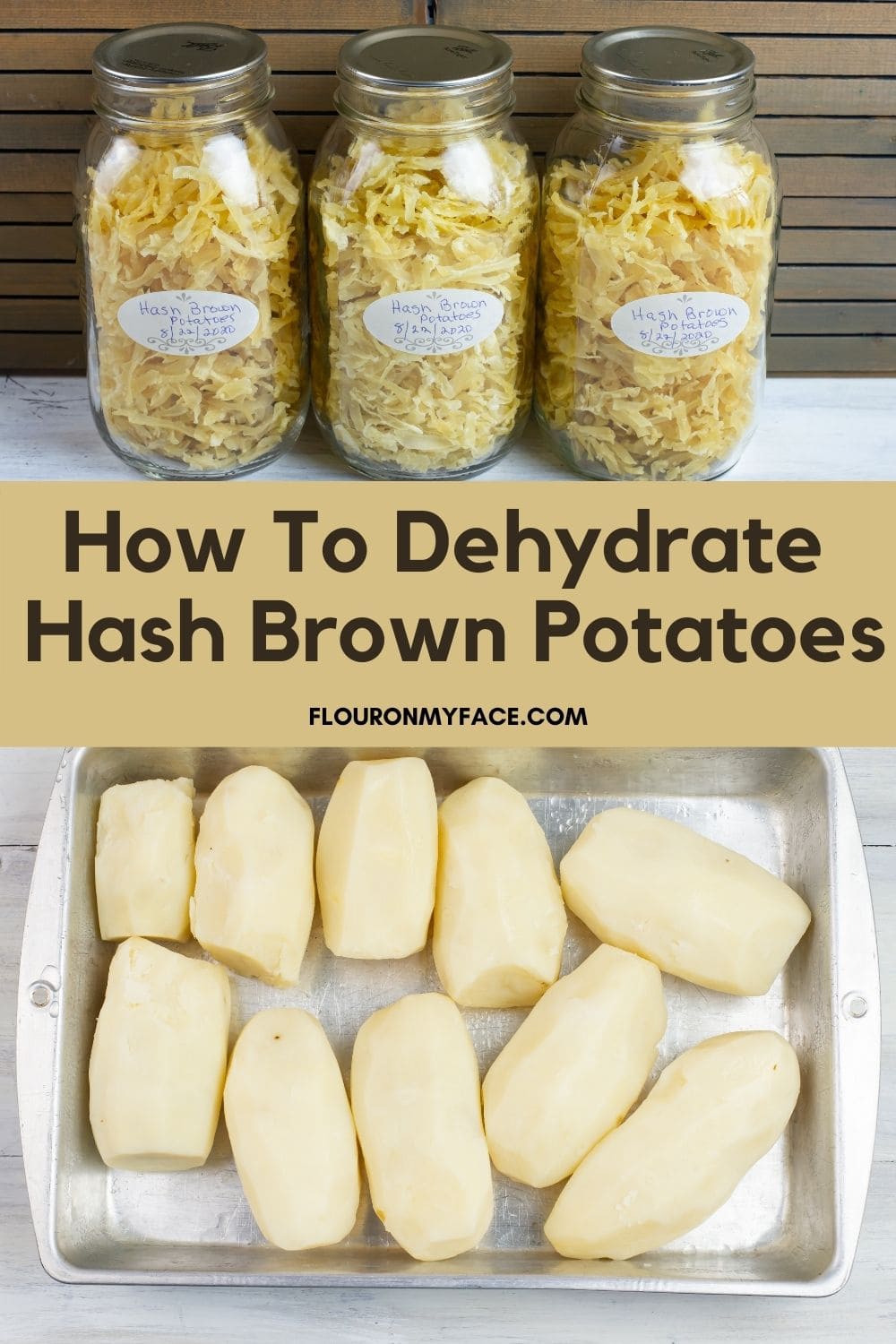 How To Make Dehydrated Hash Brown Potatoes (2022)