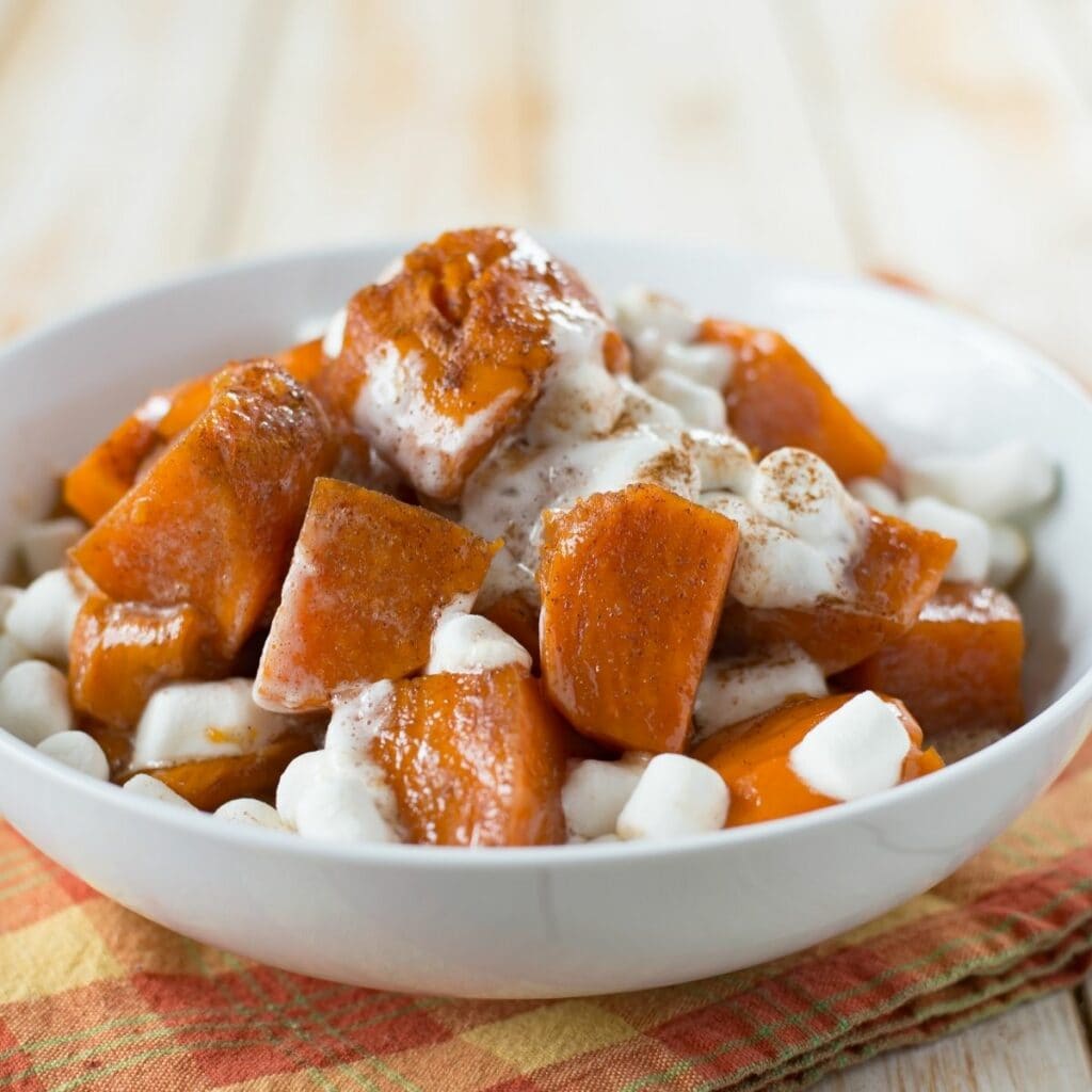 Instant Pot Candied Sweet Potatoes Flour On My Face