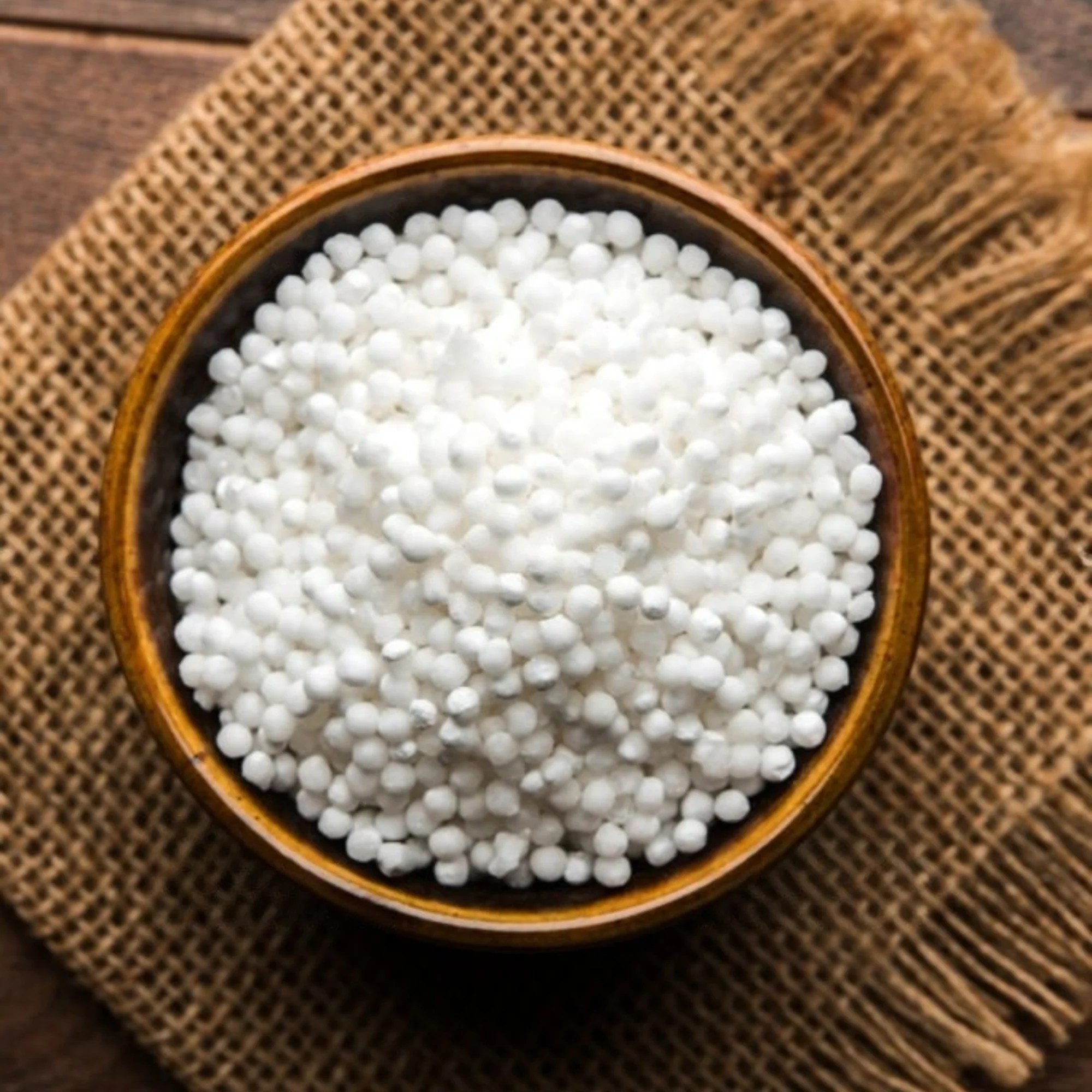 Sabudana (Tapioca Pearls) Fresh and Traditionally Stone Mill Flours