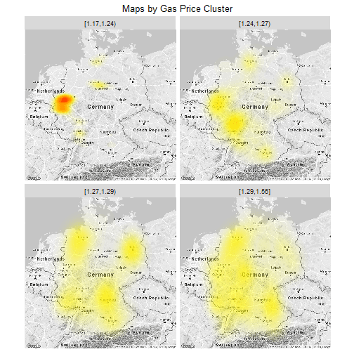 Maps are great German Gas Prices illustrated Florian Teschner