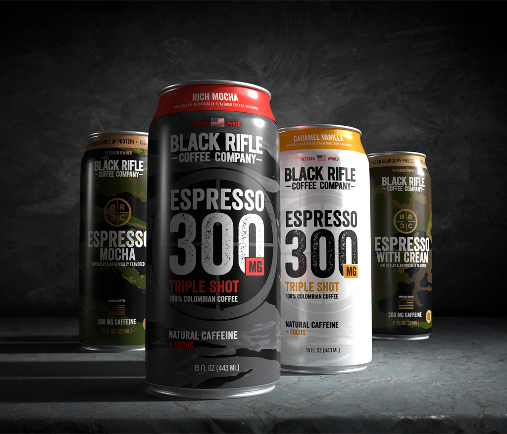 Black Rifle Coffee Co. Strategic Branding & Package Design Since 1997