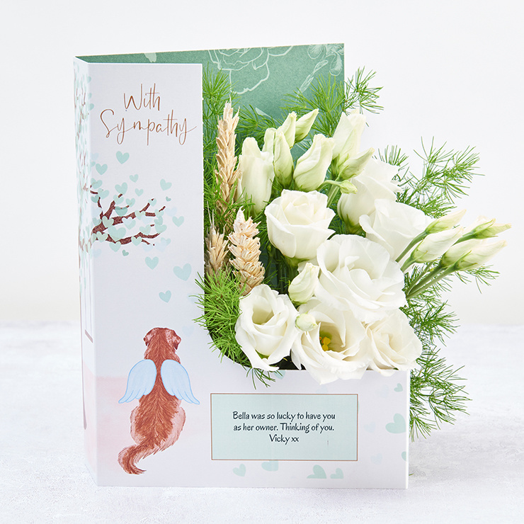 When a pet dies best flowers for pet bereavement — Flowercard