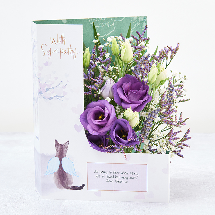 When a pet dies best flowers for pet bereavement — Flowercard