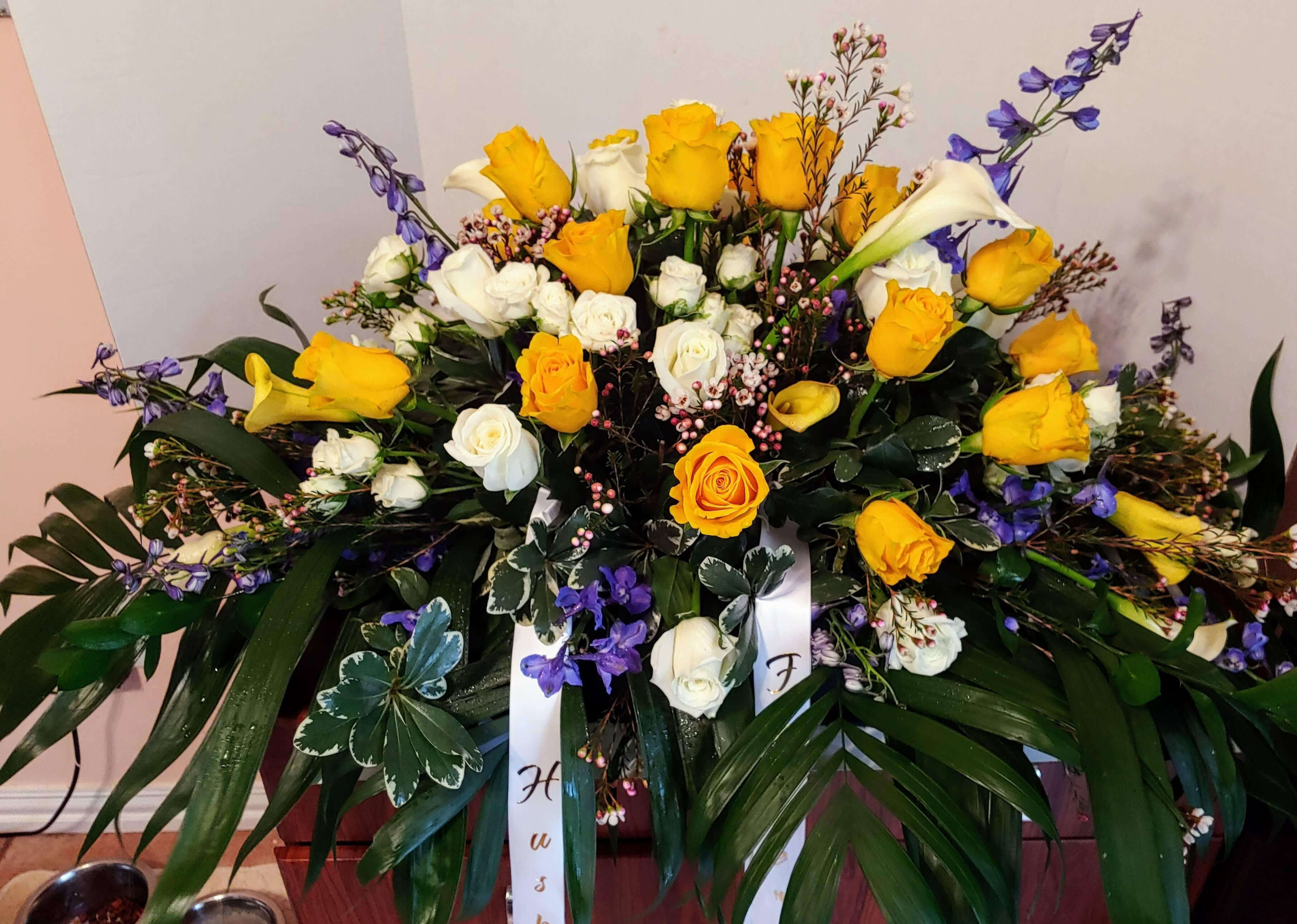 Send Funeral Flowers Houston Funeral Flower Sets Scent