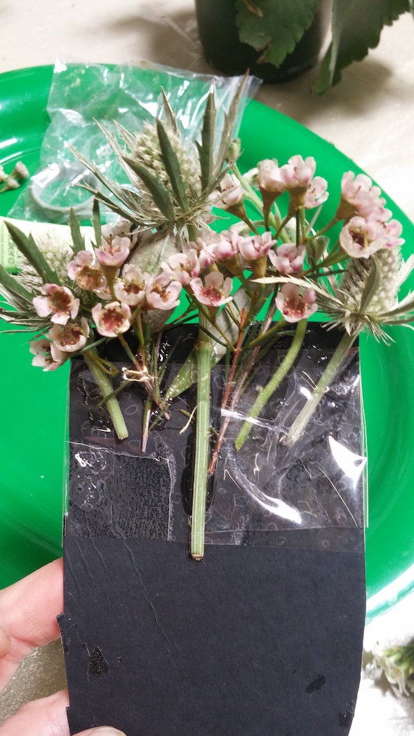 Create a Floral Pocket Square in Lieu of a Hankerchief