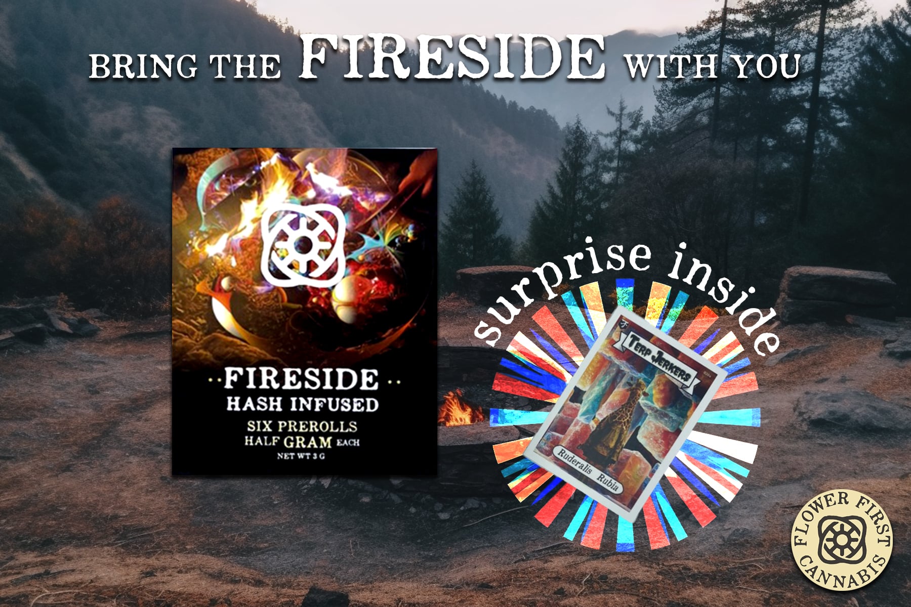 Introducing Fireside An Exquisite Collection of HashInfused Prerolls Flower First