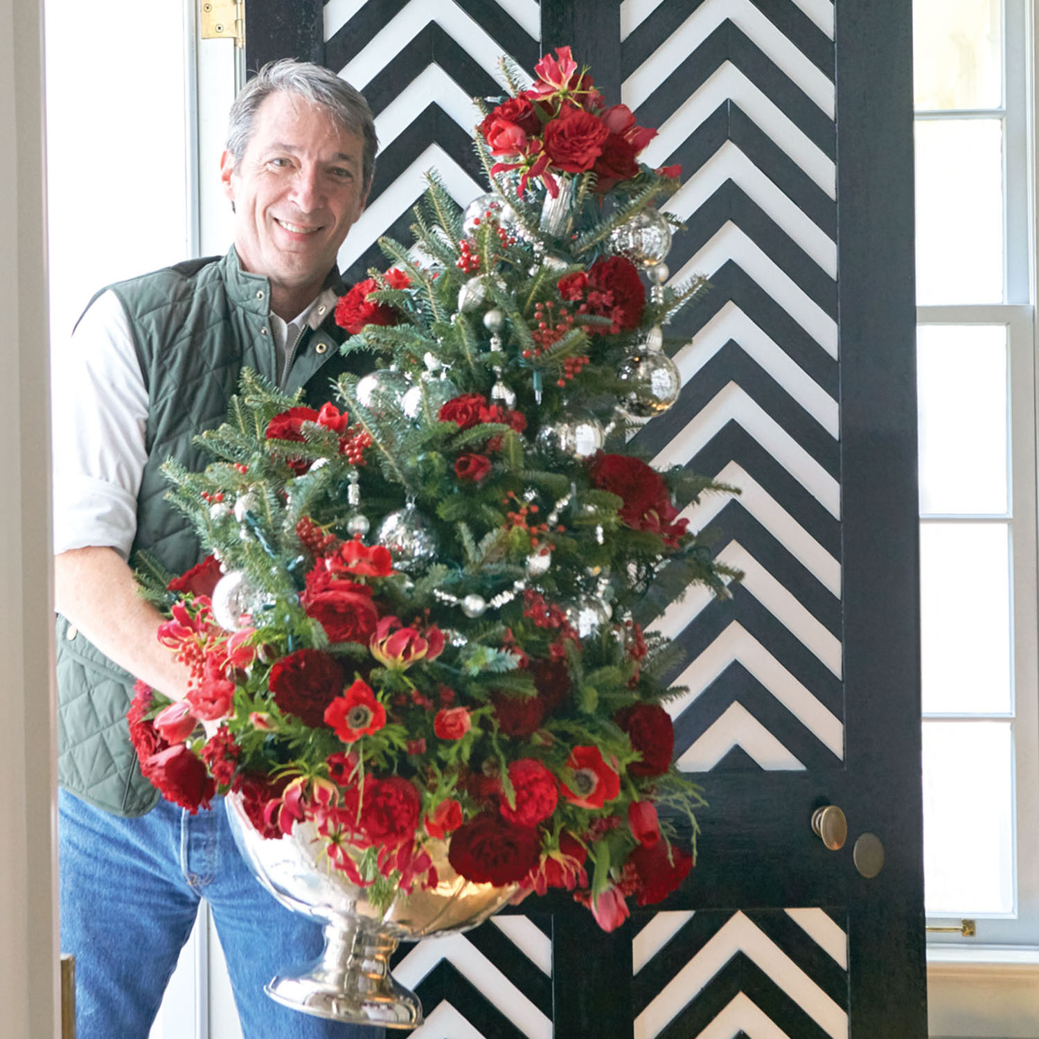 Party Ready Tabletop Christmas Tree Flower Magazine