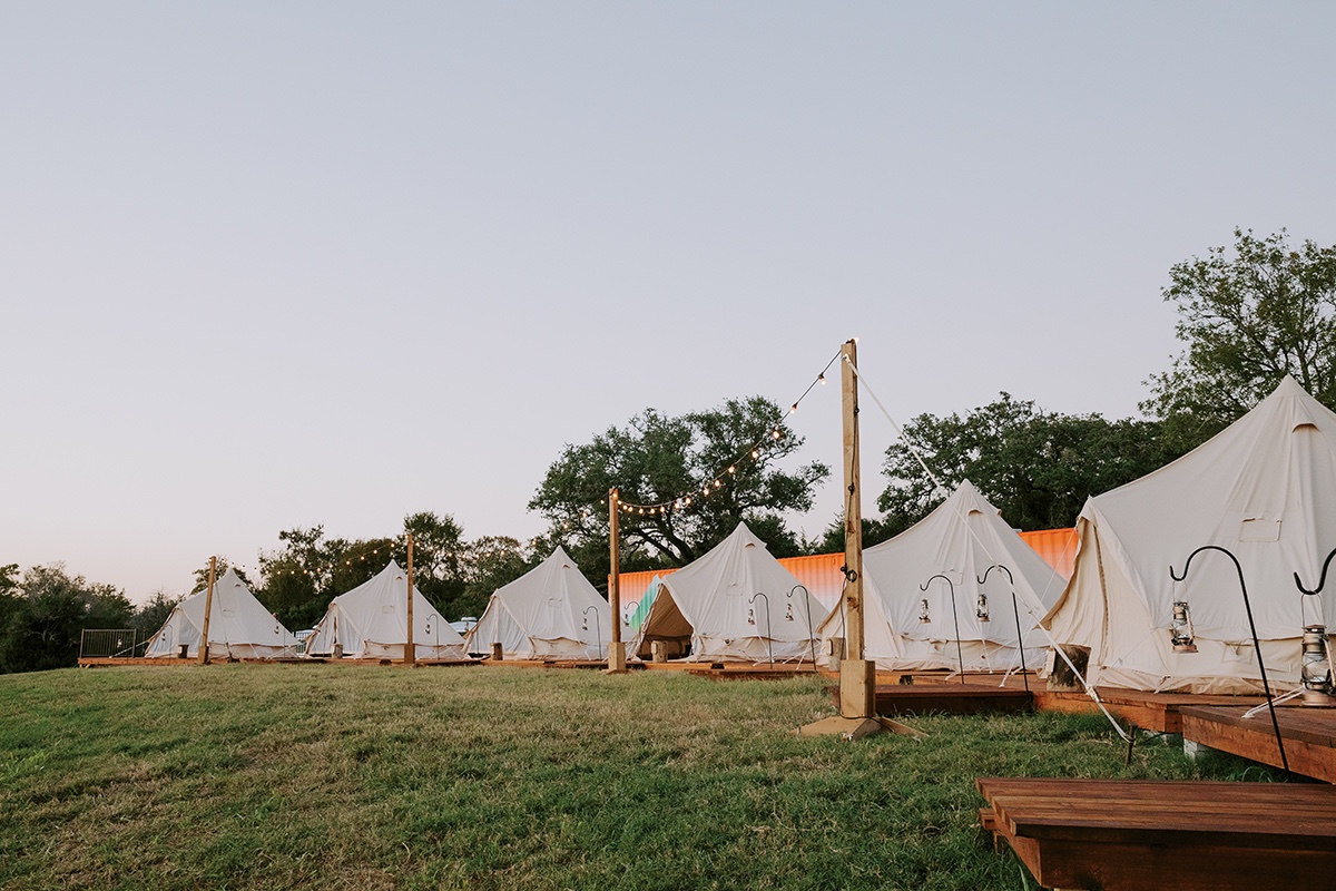 Glamping at Camp Round Top Flower Magazine