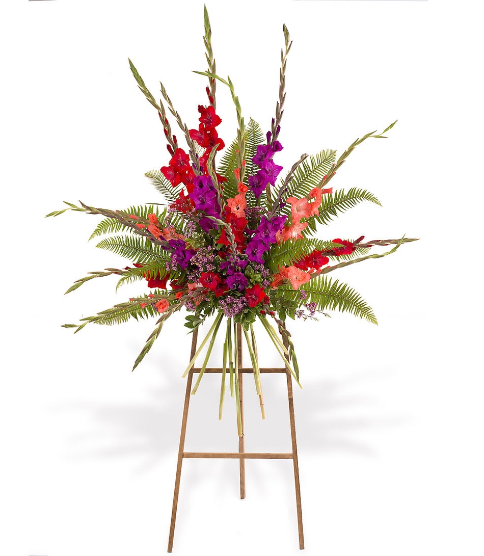 Designing Gladioli Arrangements for Funerals Walter Knoll Florist