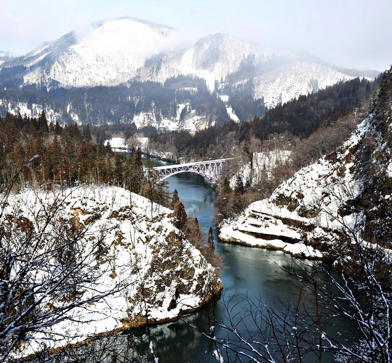 日本|秘境‧如夢似幻鐵道秘境~只見線的各種風情
