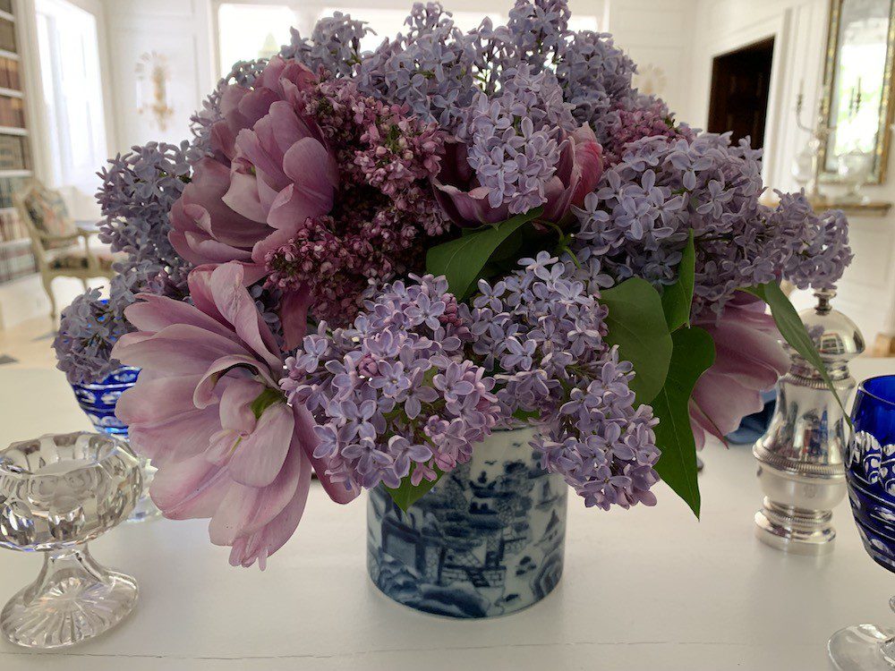 Cutting Lilac Bushes Using Them in Decor and Drinks Too!