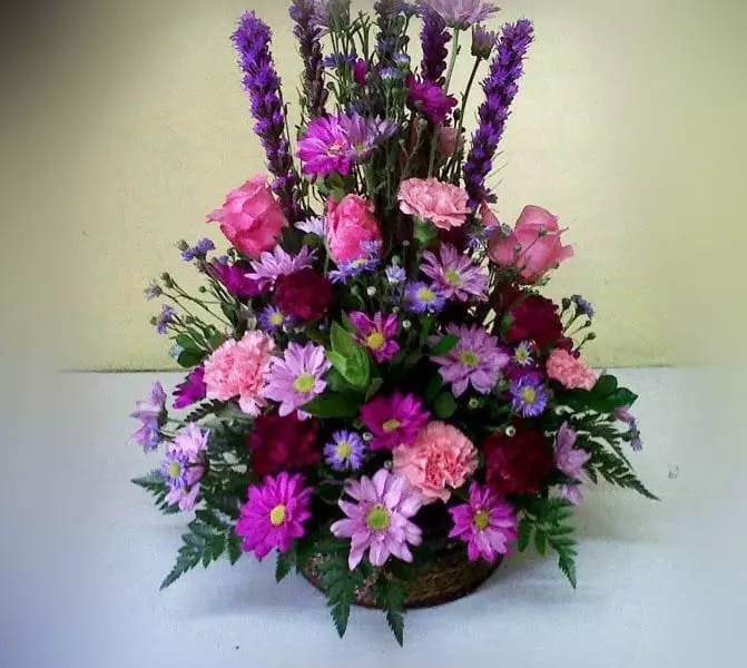 Basket Arrangement Hastings Flowermart
