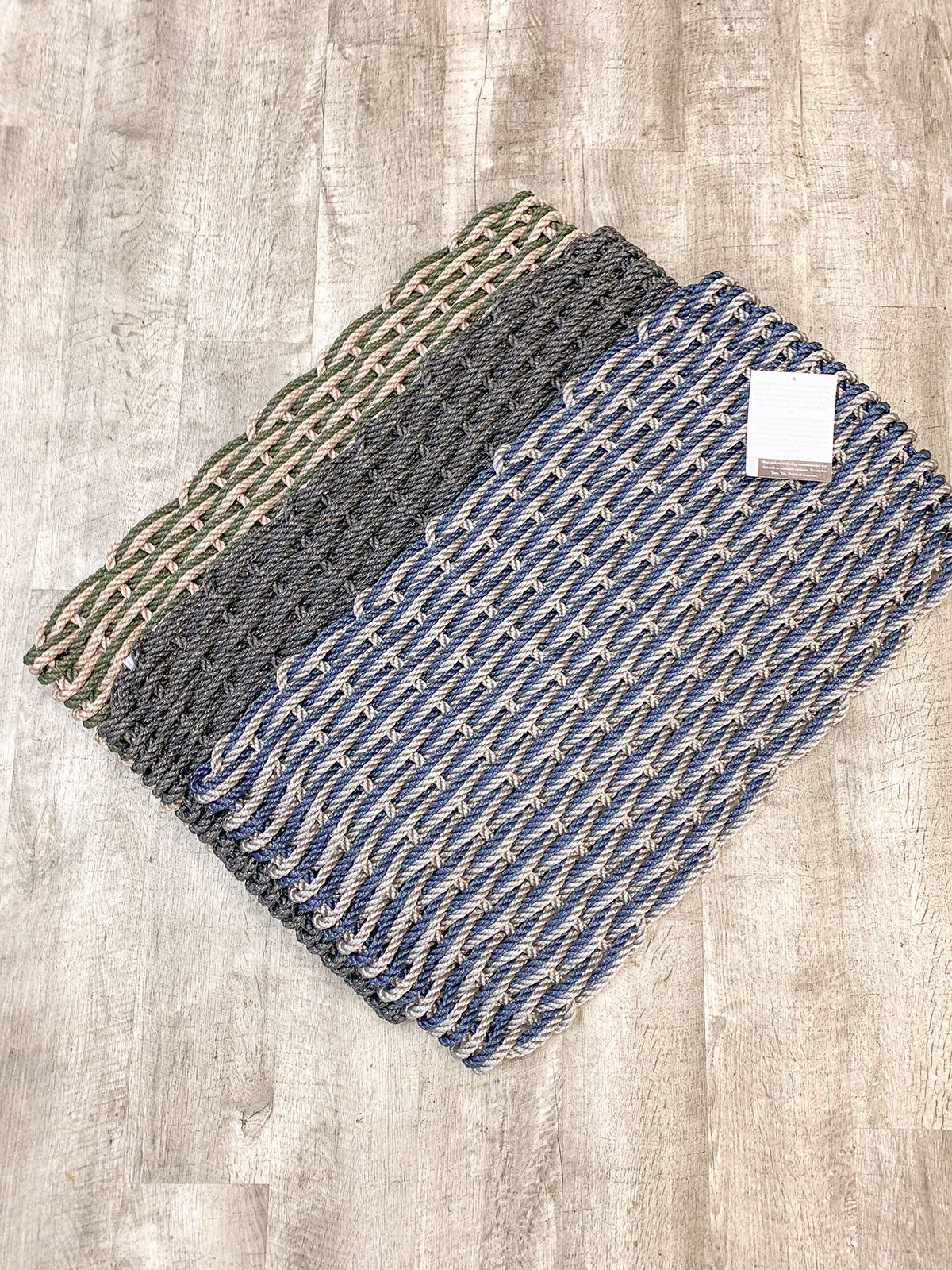 The Rope Co. Doormat Flowers by Hoboken