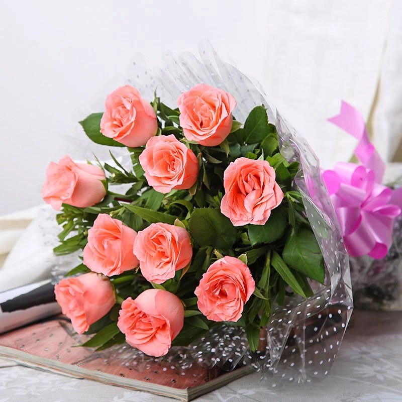 Fresh Pink Rose Delivery Flowers make me rich