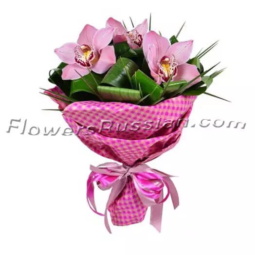 Three Orchids » Flower Delivery To Russia • FlowersRussian