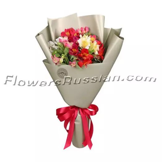 7 Alstroemerias » Flower Delivery To Russia • FlowersRussian