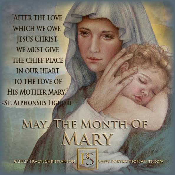 Hail Mary! flowervioletblog