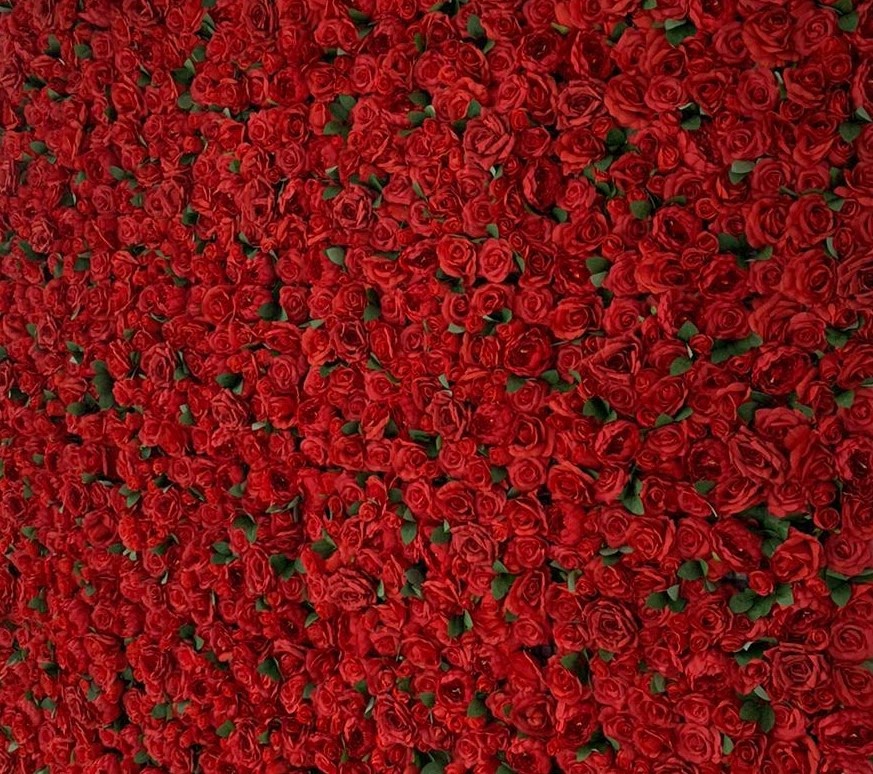 Real vs Silk Flowers at a Wedding Flower Walls USA