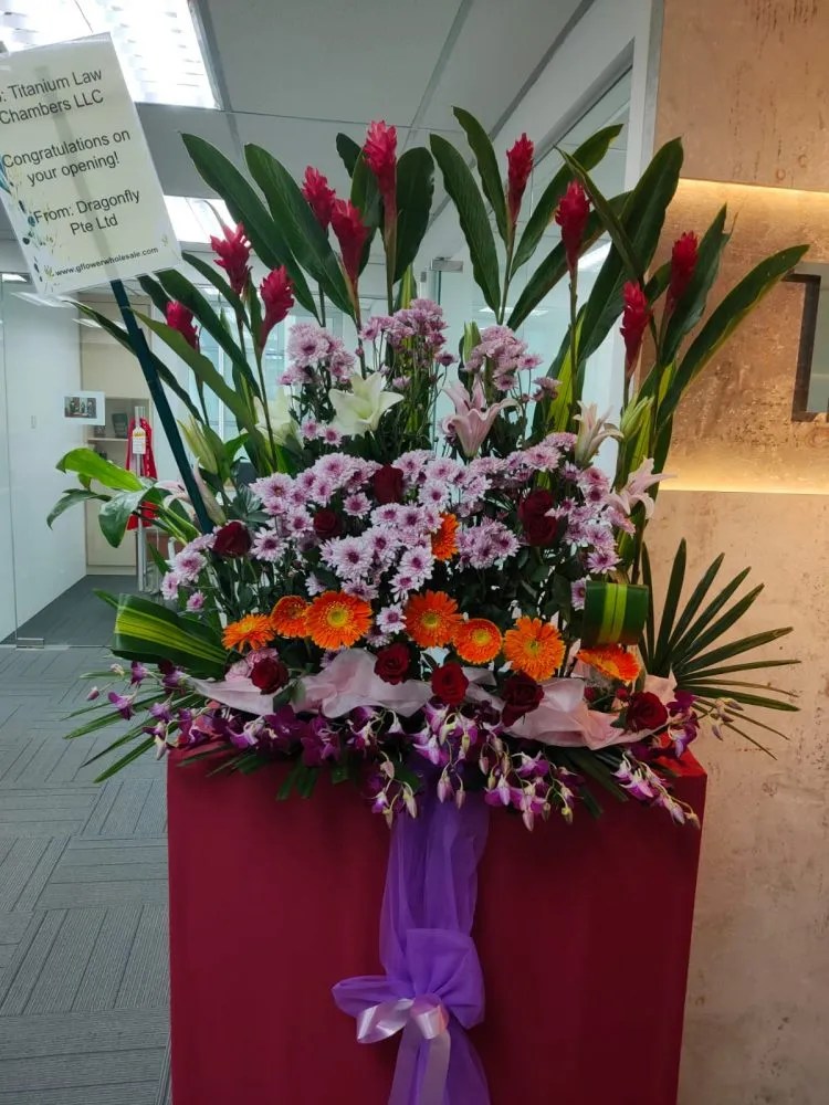 Gentle Peace [CW115] FREE Same Day Flower Wreath Delivery