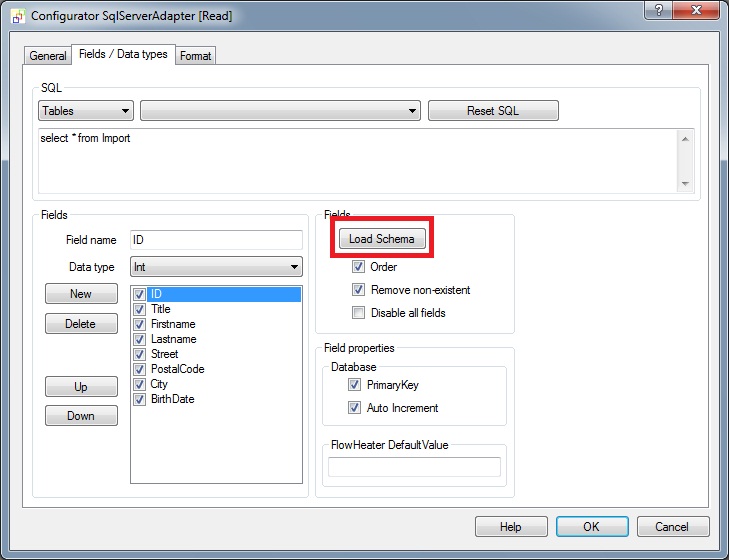 Exporting a flat file (report) from MS SQL Server