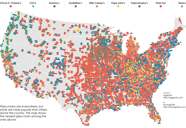 Pizza Place Geography FlowingData
