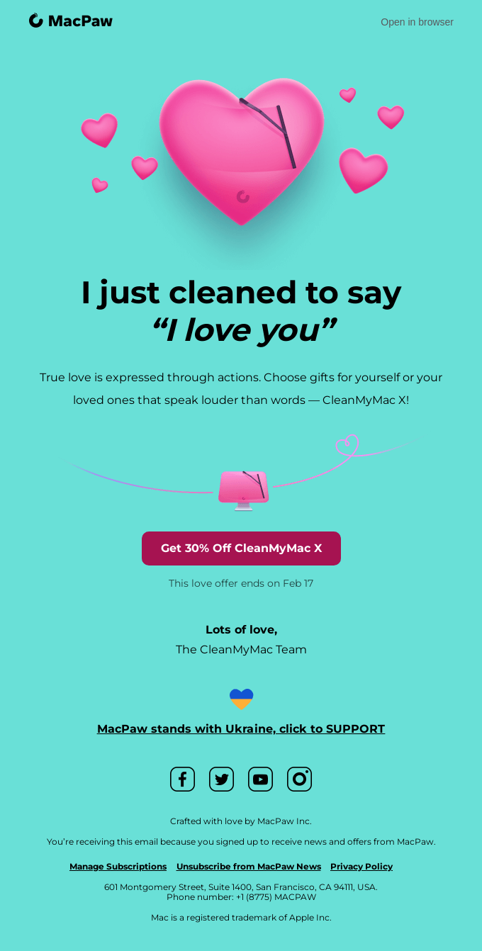 Valentine’s Day Email Marketing Ideas, Designs, and Strategies for a