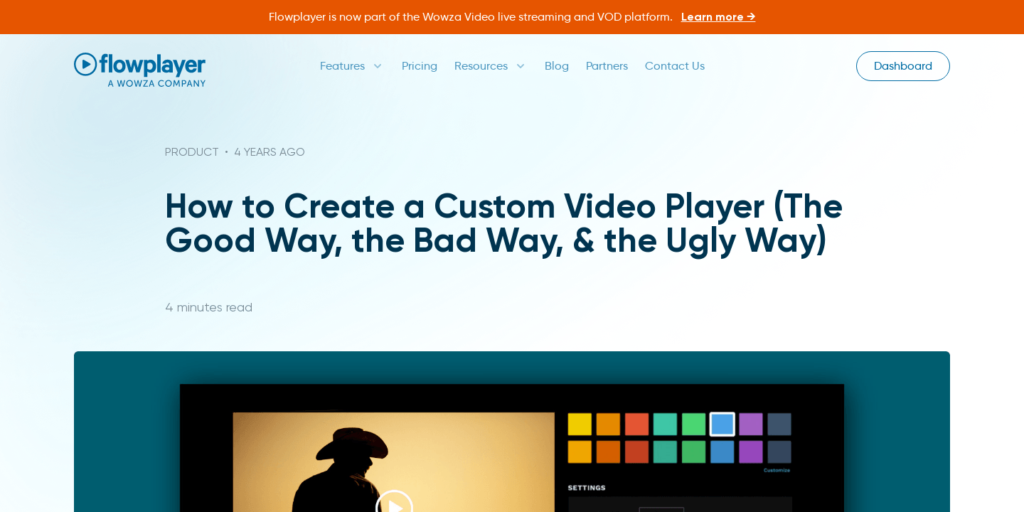 How to Create a Custom Video Player (The Good Way, the Bad Way, & the
