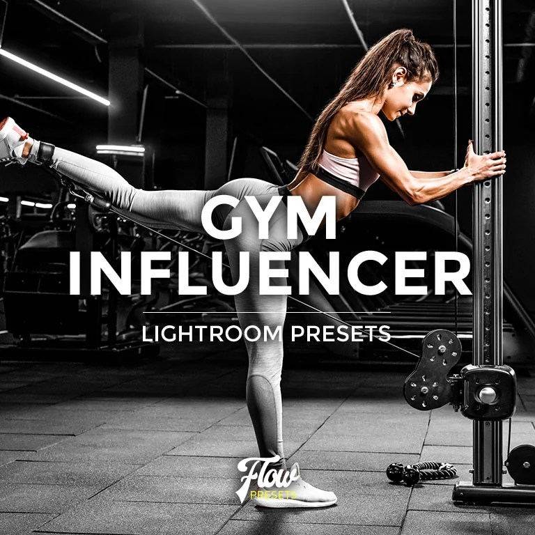 Gym Influencer Lightroom Presets for Fitness & Gym Photos