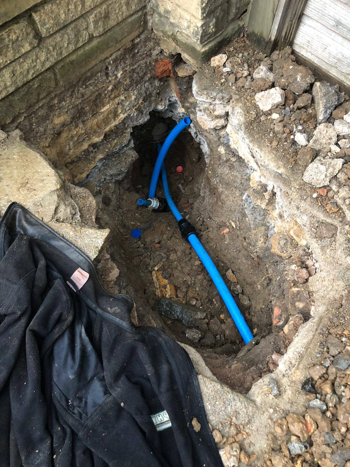 Moling London, Water Main Repair, Water Supply Flow External Plumbing