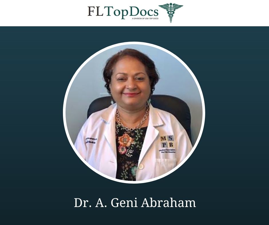 Dr. Accamma Geni Abraham Named 2020 FL Top Doc