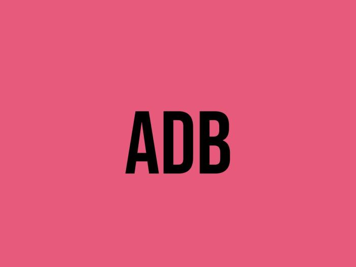 What is adb in finance