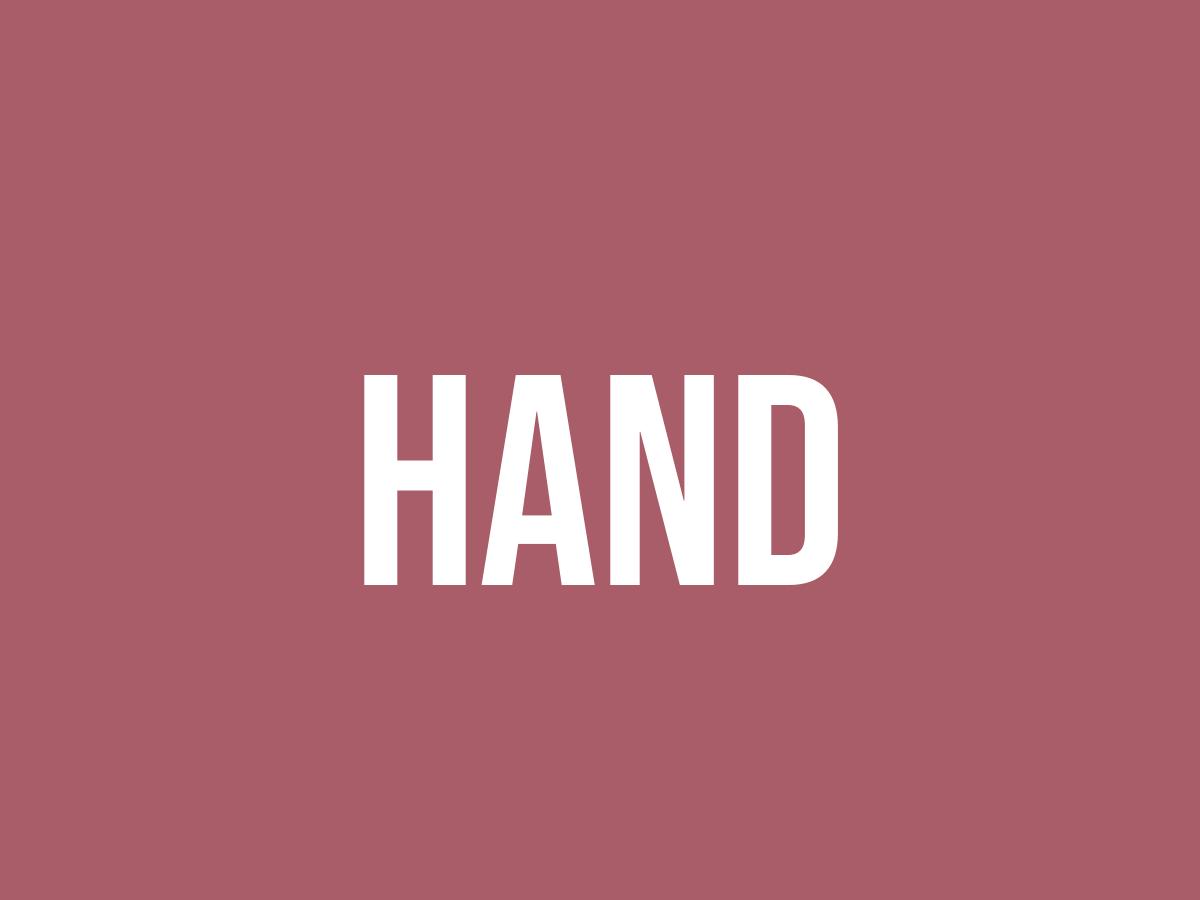 What Does Hand Mean? Meaning, Uses and More FluentSlang