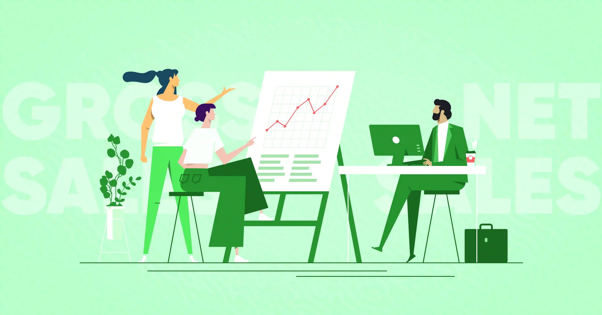 What is Gross and Net sales? [Calcualtions and the differences