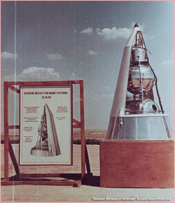 Laika The 1st Communist Astronaut Dog in Space & Sputnik 2