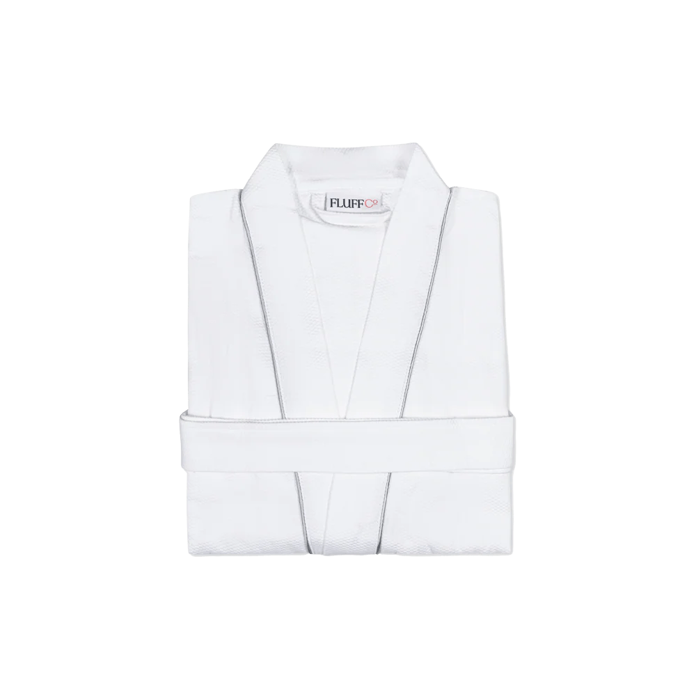 Luxury Bath Robe Hotel Quality Cotton Robe FluffCo