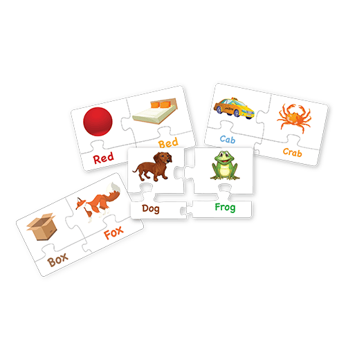 Match & Learn Rhyming Words Fluffy Bear