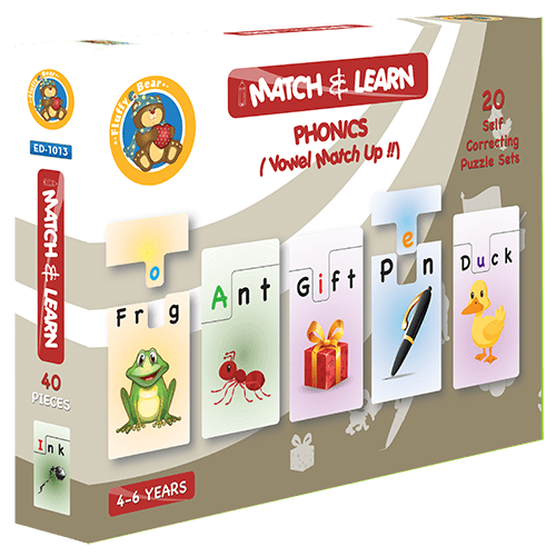 Match & Learn Phonics Fluffy Bear