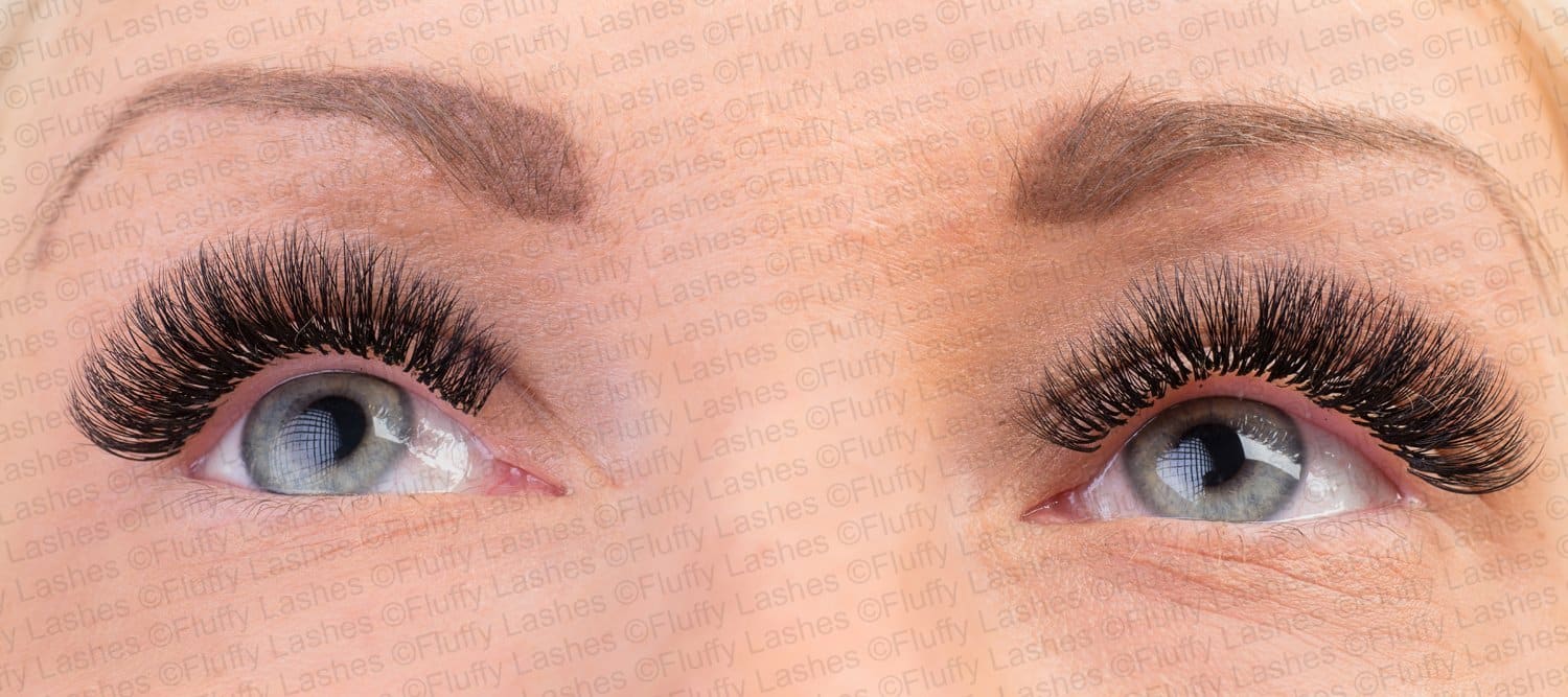 2D 3D 4D 5D Volume Eyelash Extensions Before and After Pictures