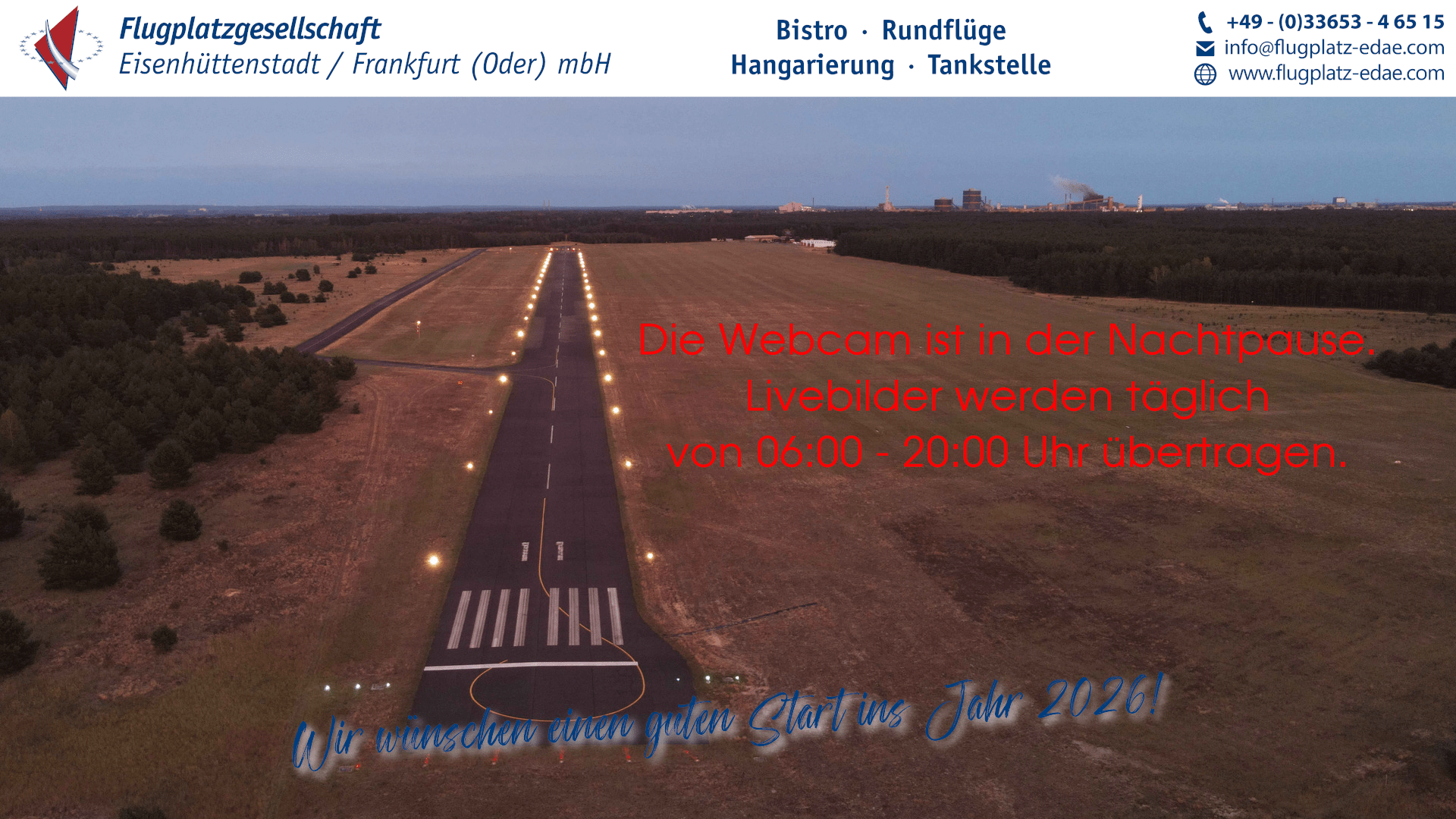 cam Verkehrslandeplatz Pohlitz / EDAE