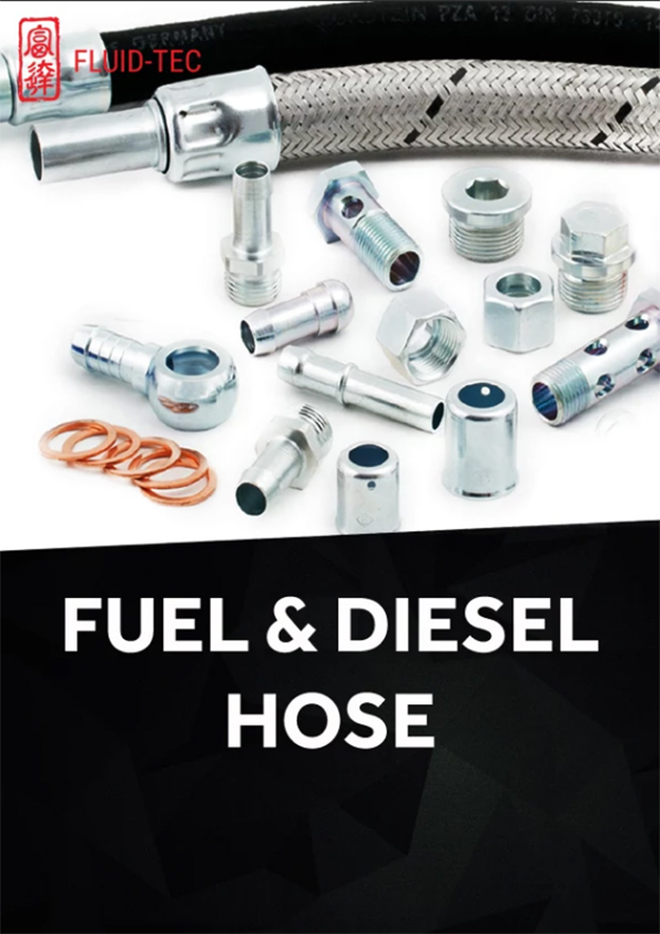 Diesel Hose & Fitting FluidTec Hydraulic Hose, Thermoplastic hose, Water Blasting Hose