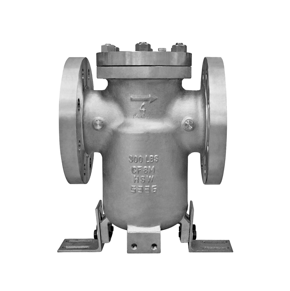 124BFT Cast Simplex Basket Strainers Fluid Engineering