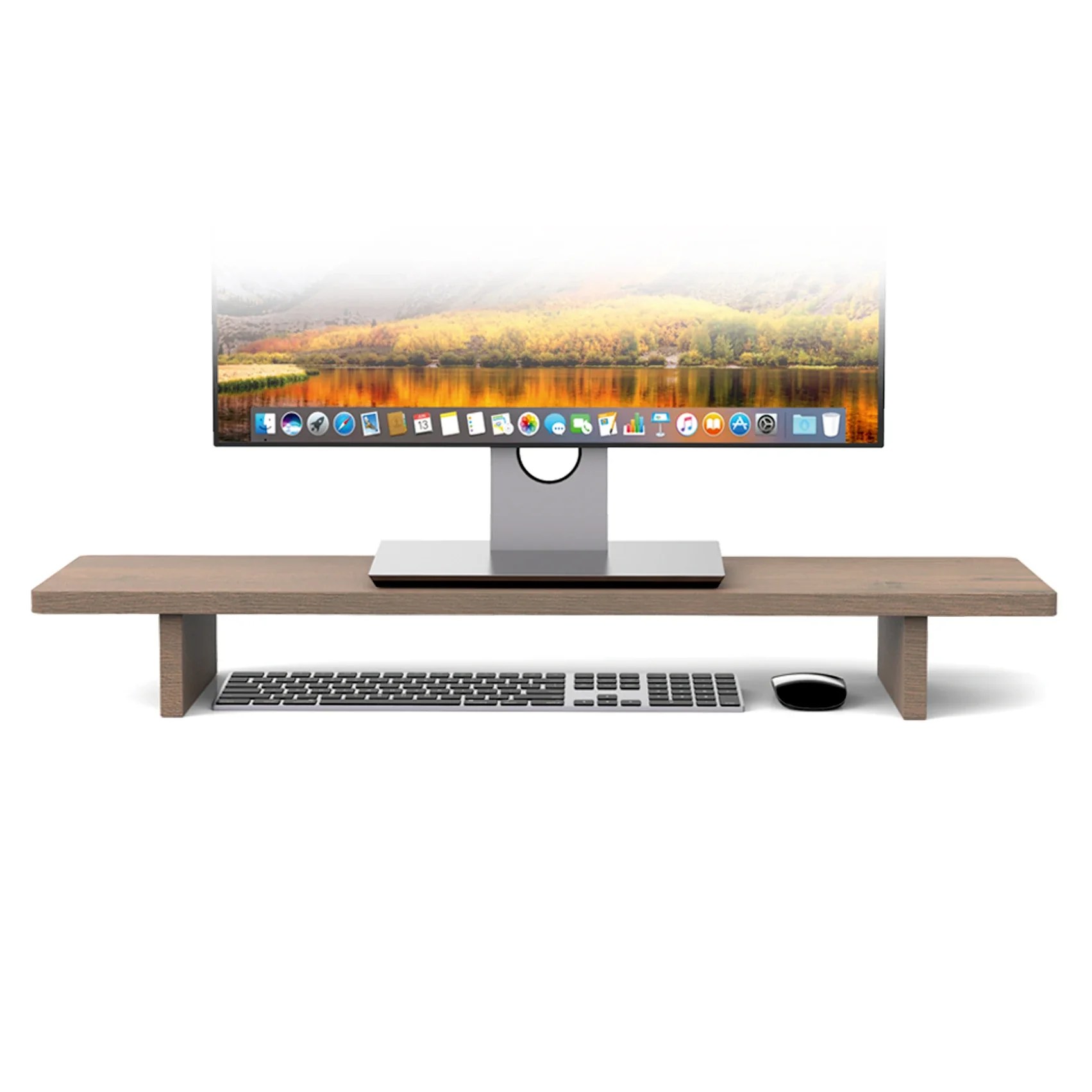élever Monitor Riser Ergonomic Stand for Desks in Singapore Flujo